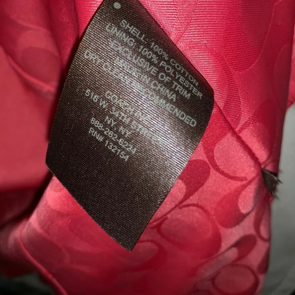 Coach Button Down Jacket - Picture 7 of 8